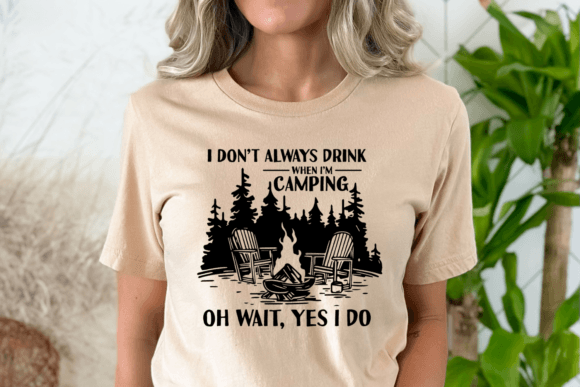 Camping Graphics for Creative Crafts