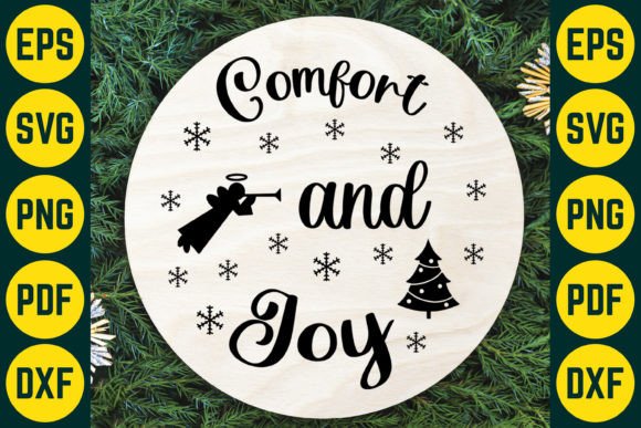 Comfort and Joy Ornaments SVG Design Review