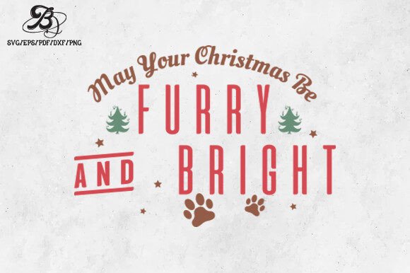 Funny Christmas Dog Saying SVG for Crafts and Graphics