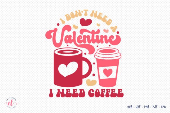 Funny Retro Valentines SVG Design