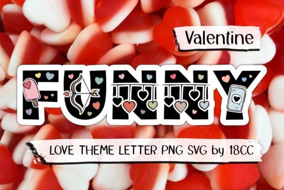 Funny Valentine Letter PNG SVG