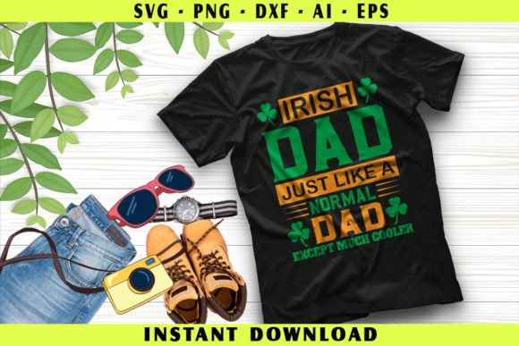Irish Dad Funny Father's Day Graphics for Crafts