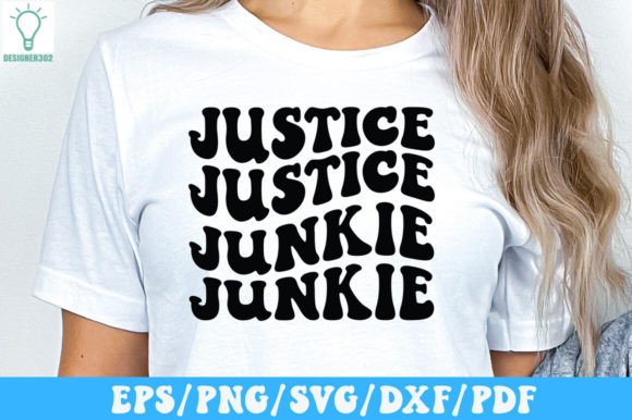 Justice Junkie Retro SVG Review