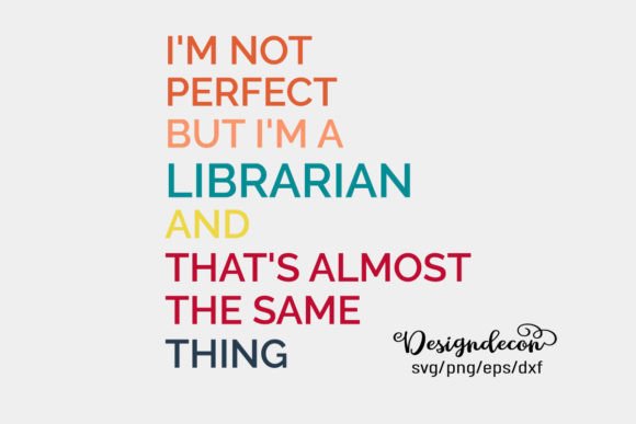 Librarian Life Funny Saying Retro Svg Graphics for Crafts