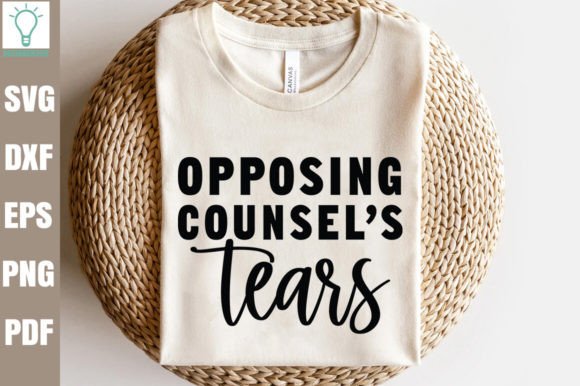 Opposing Counsel S Tears SVG Graphics for Crafts